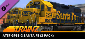 Trainz 2022 DLC - ATSF GP38-2 Santa FE (2 Pack)