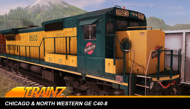 Trainz 2022 DLC - Chicago & North Western GE C40-8 Steam capsule image
