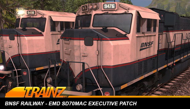 Trainz 2022 DLC - BNSF Railway EMD SD70MAC Executive Patch Steam capsule image