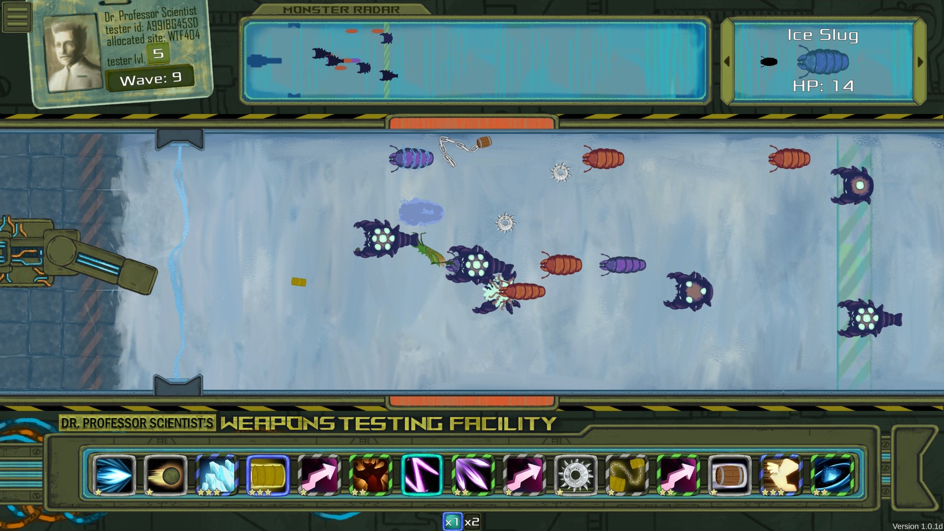 Steam Dr Professor Scientist S Weapons Testing Facility