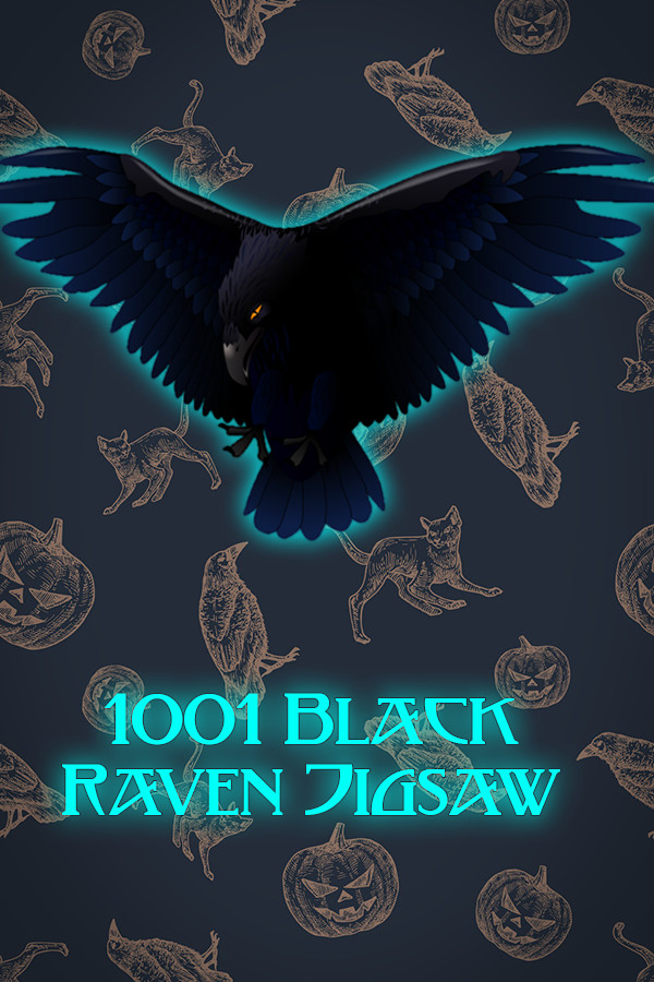 1001 Black Raven Jigsaw