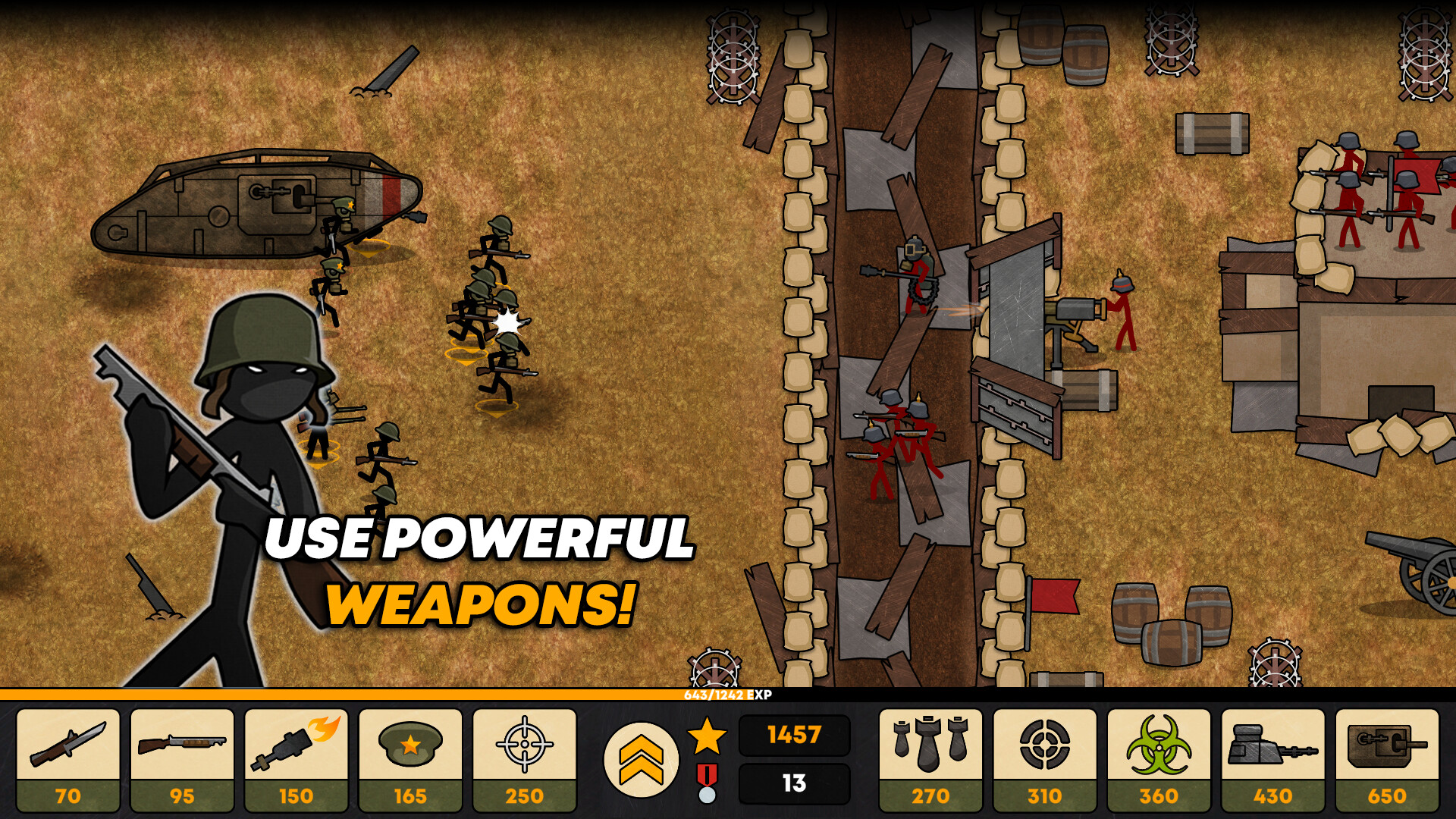 Indie Game Lover Stickman Trenches