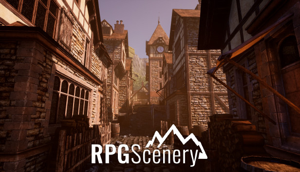 RPGScenery - Medieval Street Steam capsule image