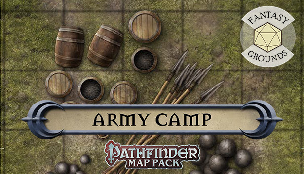 Fantasy Grounds - Pathfinder RPG - GameMastery Map Pack: Army Camp Steam capsule image