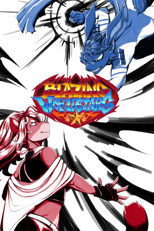 Blazing Worldstars cover art