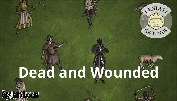 Fantasy Grounds - Jans Token Pack 35 - Dead and Wounded Steam capsule image