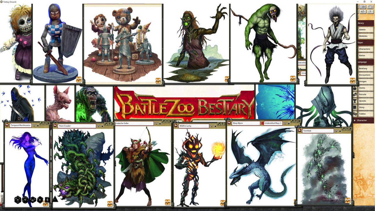 Fantasy Grounds - Battlezoo Bestiary Screenshots · SteamDB