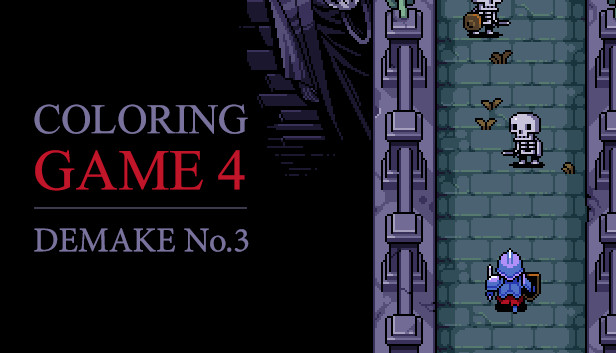 Coloring Game 4 – Demake No.3 Steam capsule image
