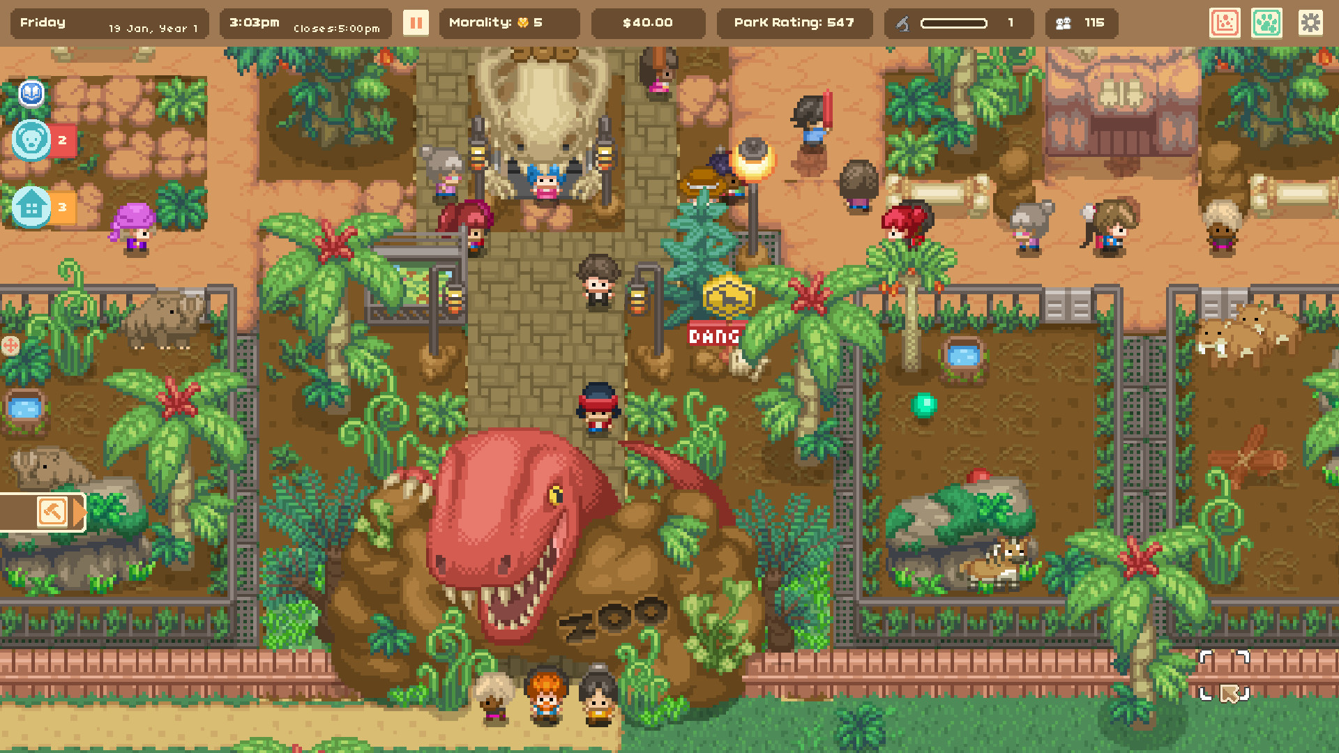 Let's Build a Zoo Dinosaur Island on Steam