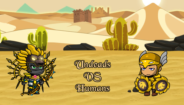 Undeads vs Humans Steam capsule image