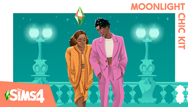The Sims™ 4 Moonlight Chic Kit Steam capsule image