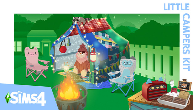 The Sims™ 4 Little Campers Kit Steam capsule image