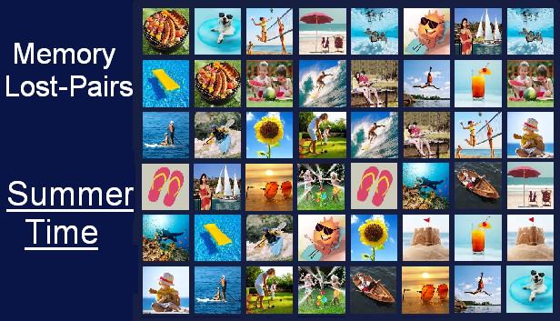Memory Lost-Pairs - Summer Time Steam capsule image