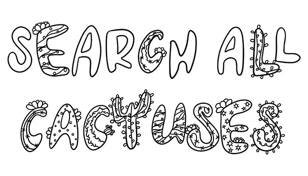 SEARCH ALL - CACTUSES Steam capsule image