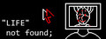 "LIFE" not found;