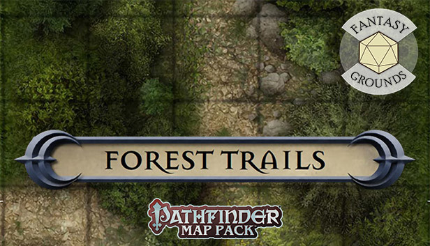 Fantasy Grounds - Pathfinder RPG - GameMastery Map Pack: Forest Trails Steam capsule image