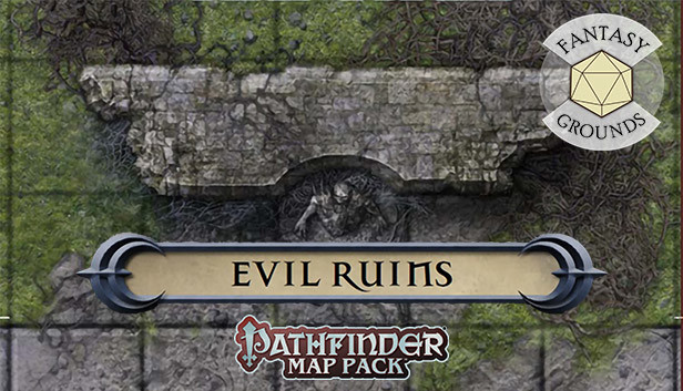 Fantasy Grounds - Pathfinder RPG - GameMastery Map Pack: Evil Ruins Steam capsule image