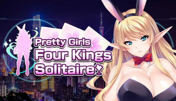 Pretty Girls Four Kings Solitaire Steam capsule image