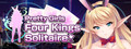 Pretty Girls Four Kings Solitaire