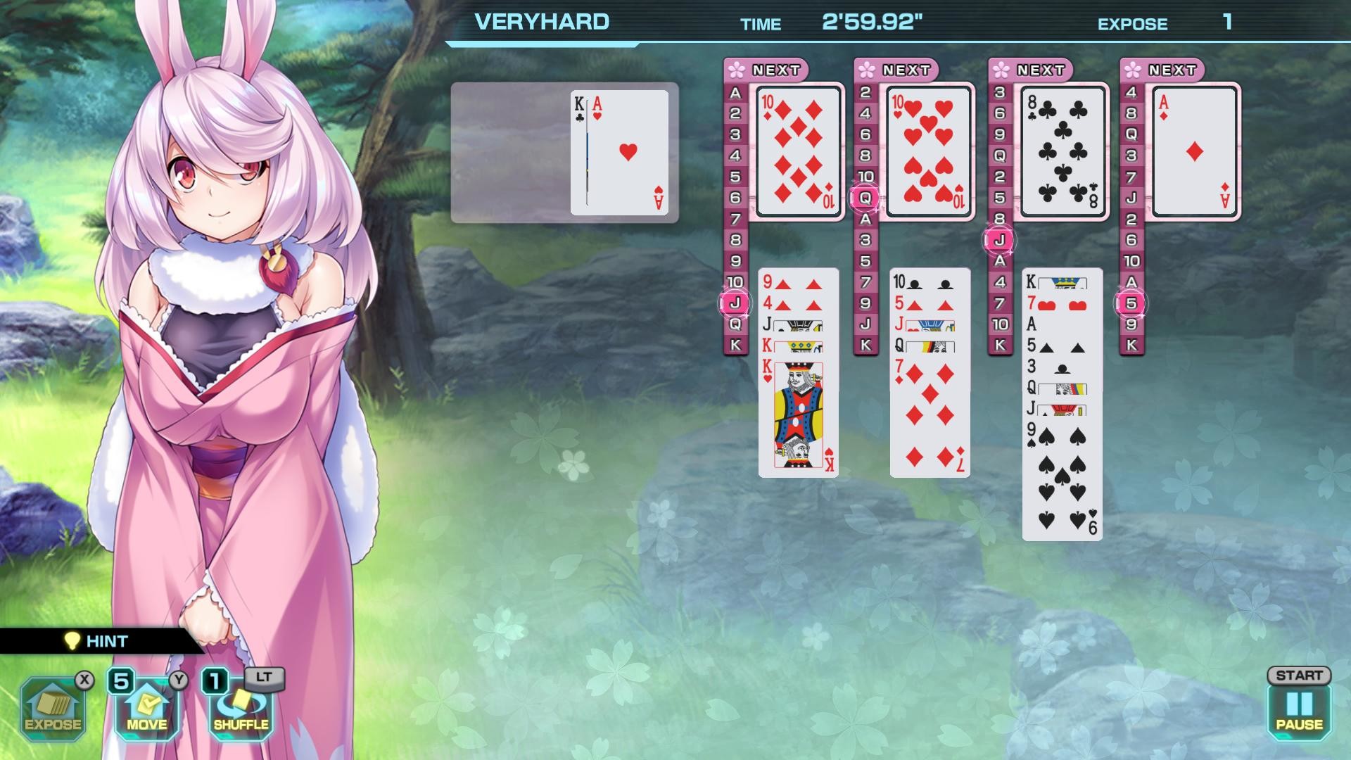 Save 30% on Pretty Girls Four Kings Solitaire on Steam