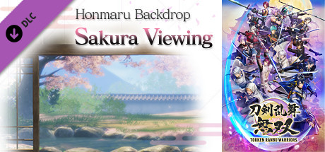 Touken Ranbu Warriors - Honmaru Backdrop "Sakura Viewing" header