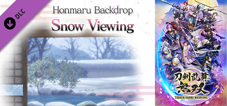 Touken Ranbu Warriors - Honmaru Backdrop "Snow Viewing" header