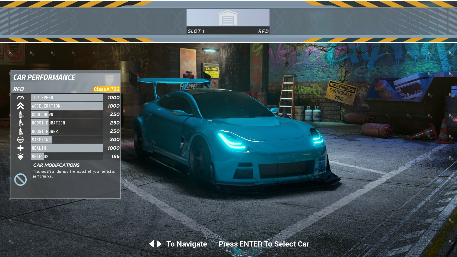 Maximum Velocity on Steam