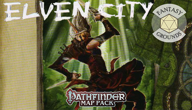 Fantasy Grounds - Pathfinder RPG - GameMastery Map Pack Elven City Steam capsule image