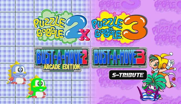 Puzzle Bobble™2X/BUST-A-MOVE™2 Arcade Edition & Puzzle  Bobble™3/BUST-A-MOVE™3 S-Tribute on Steam