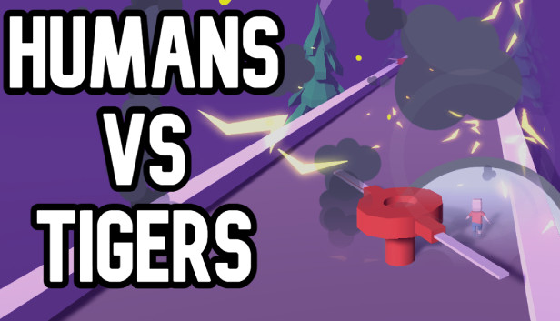 Humans vs Tigers Steam capsule image