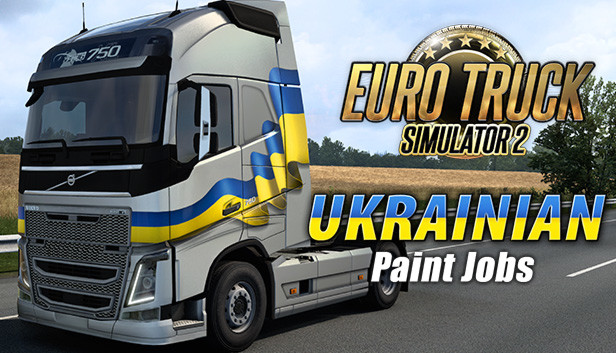 Euro Truck Simulator 2 - Ukrainian Paint Jobs Pack Steam capsule image