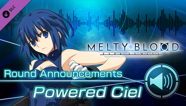 MELTY BLOOD: TYPE LUMINA - Powered Ciel Round Announcements Steam capsule image