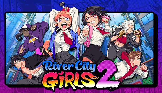 RIVER CITY GIRLS 2 NOW AVALIBLE ON STEAM Capsule_616x353