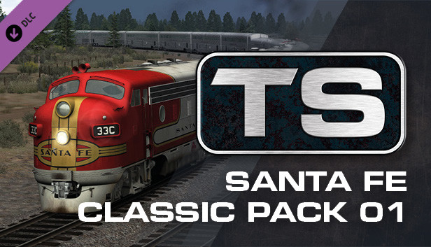 Train Simulator: Santa Fe Classic Pack 01 Steam capsule image