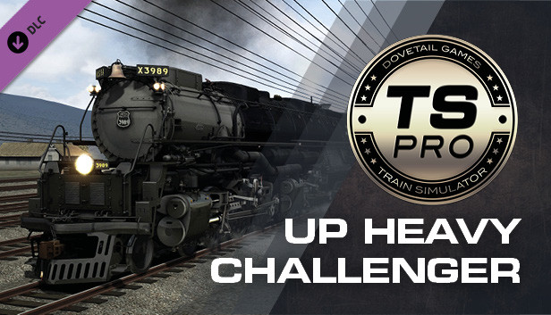 Train Simulator: Union Pacific Heavy Challenger Steam Loco Add-On Steam capsule image