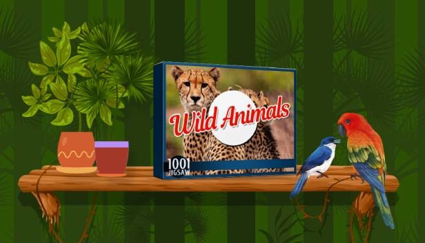 1001 Jigsaw. Wild Animals Steam capsule image
