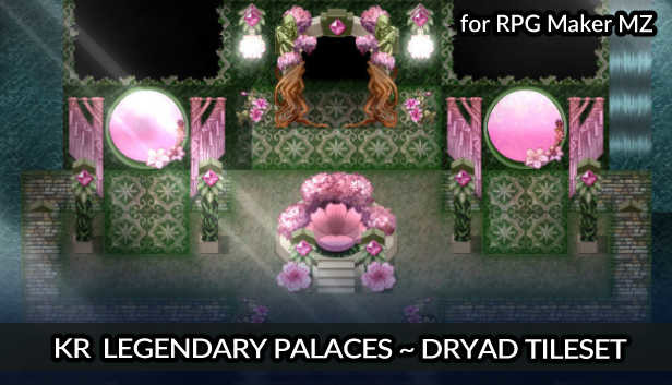 RPG Maker MZ - KR Legendary Palaces - Dryad Tileset Steam capsule image