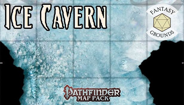 Fantasy Grounds - Pathfinder RPG - GameMastery Map Pack: Ice Cavern Steam capsule image
