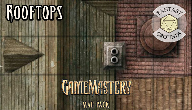 Fantasy Grounds - Pathfinder RPG - GameMastery Map Pack: Rooftops Steam capsule image