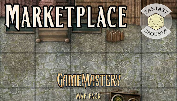Fantasy Grounds - Pathfinder RPG - GameMastery Map Pack: Marketplace Steam capsule image