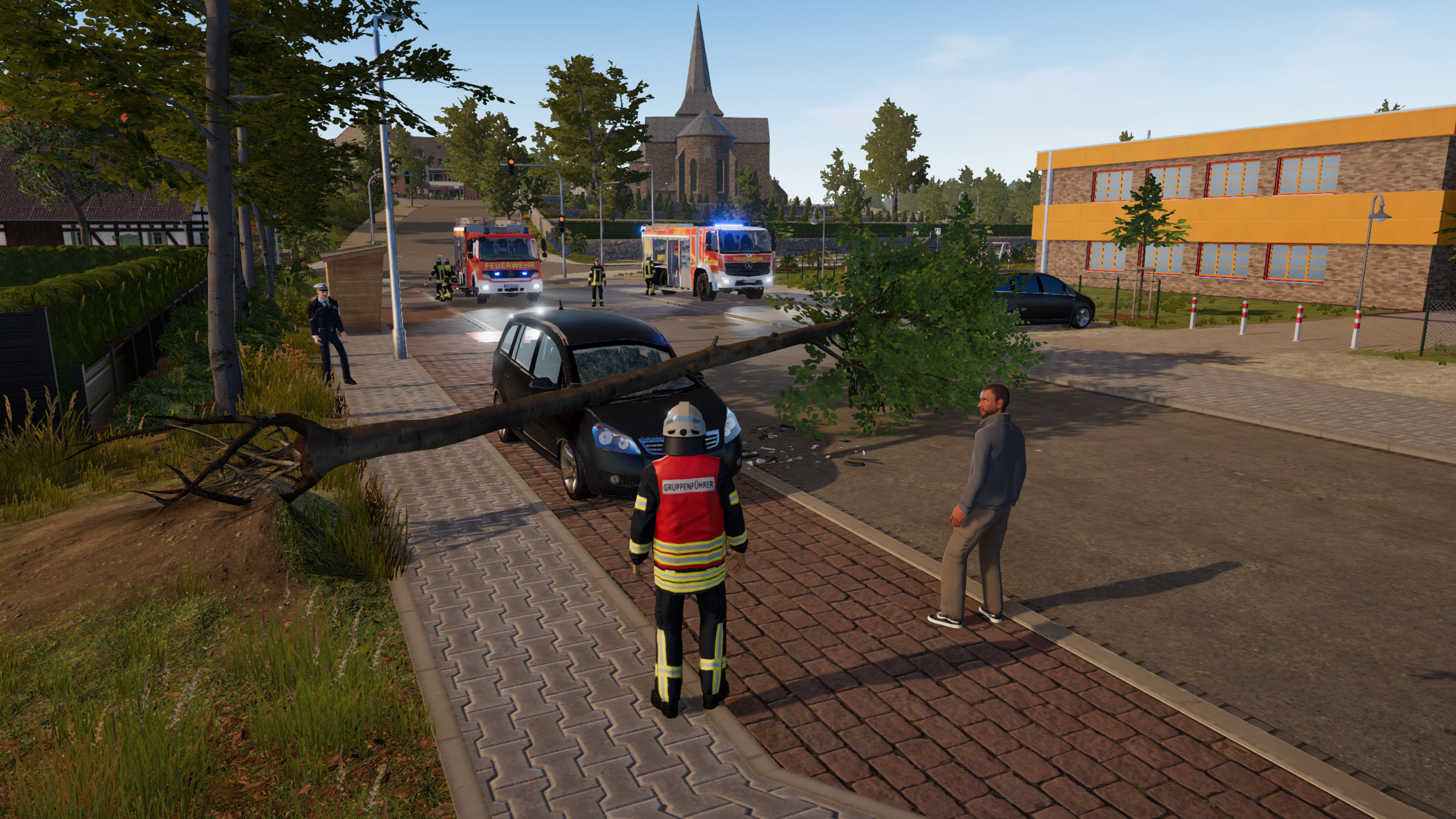 Notruf 112 - Die Feuerwehr Simulation 2: Freiwillige Feuerwehr · Emergency  Call 112 - The Fire Fighting Simulation 2: Volunteer Firefighters  Screenshots · SteamDB