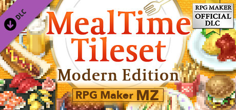 RPG Maker MZ - Meal Time Tileset - Modern edition header image