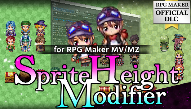 RPG Maker MZ - Sprite Height Modifier Steam capsule image