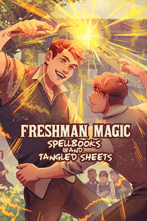 Freshman Magic: Spellbooks and Tangled Sheets cover art