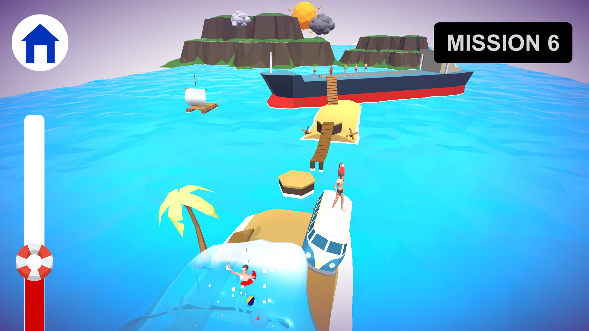 避浪模拟器-Waves Running Simulator -游戏截图-好玩游戏库