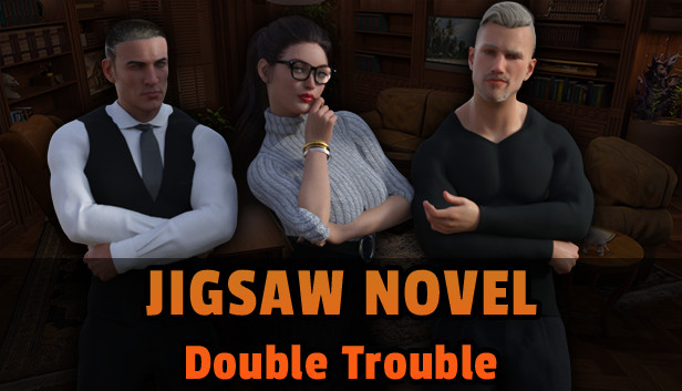 Jigsaw Novel - Double Trouble Steam capsule image