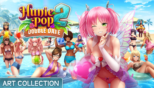 HuniePop 2: Double Date Art Collection Steam capsule image