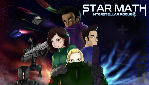 STAR MATH: Interstellar Rogue 2 Steam capsule image