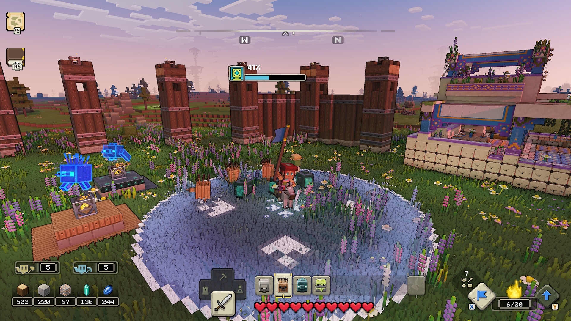 Minecraft Legends: Legend of the Llama Update Detailed