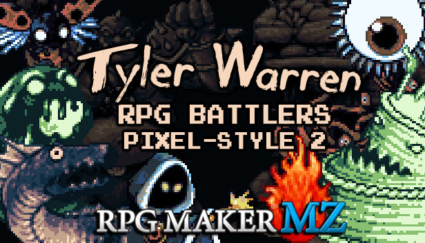 RPG Maker MZ - Tyler Warren RPG Battlers Pixel-Style 2 Steam capsule image